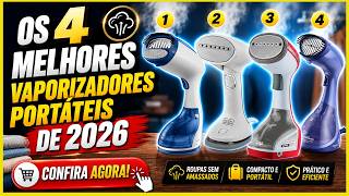 😱 Os 4 Melhores Vaporizadores Portáteis de 2026! Adeus Roupas Amassadas!