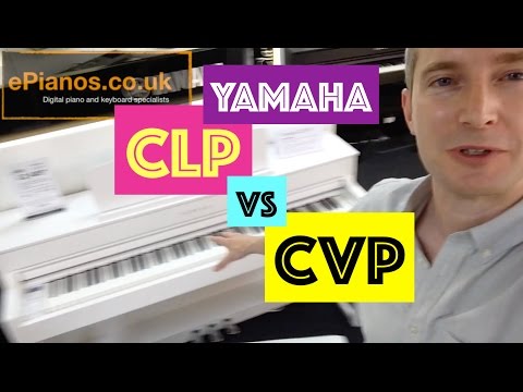 QUICK GUIDE! - Yamaha CVP vs CLP Clavinova digital piano comparison - What's the difference?