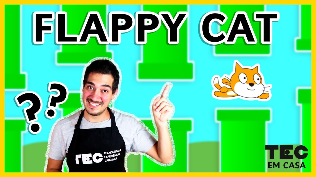 FLAPPY CAT? | Aprenda a fazer o jogo no Scratch para entender como a gravidade funciona!