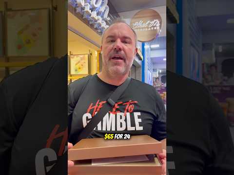 Would You Try This Chocolate At The Vegas Airport?! #vegas #airport