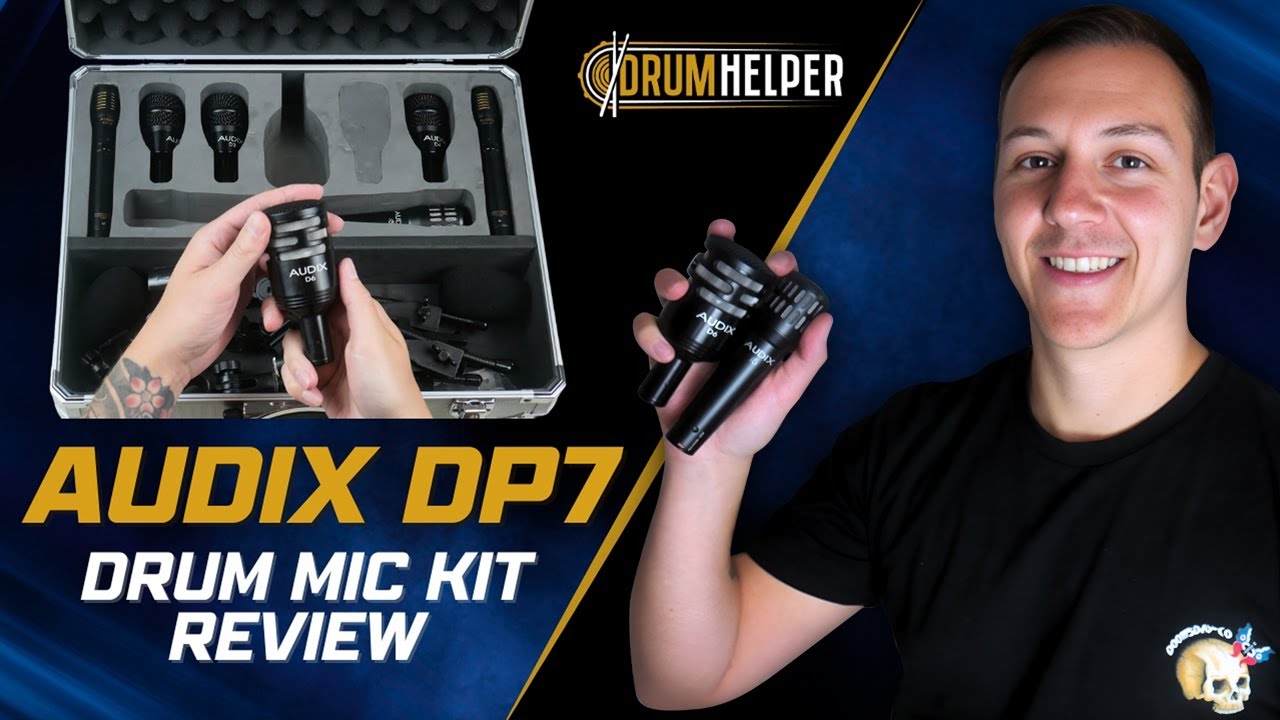 Audix DP7 Drum Mic Kit Review | Full Drum Sound Demo