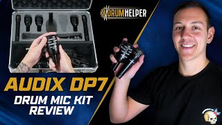 Video thumbnail for Audix DP7 Drum Mic Kit Demo & Review by Gideon Waxman