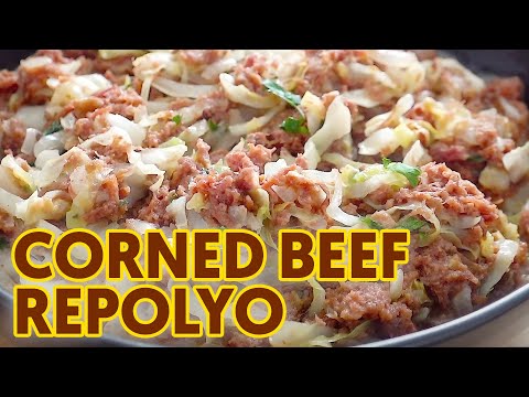 Corned Beef Repolyo Guisado