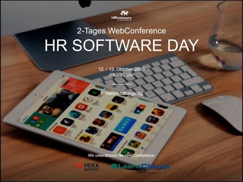 2016-10-12 HR Software Day WebConference 1 2 Veranstaltungstagen