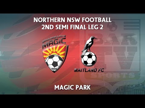 2018 Northern NPL Semi Final Leg 2 - Broadmeadow Magic FC v Maitland Magpies FC