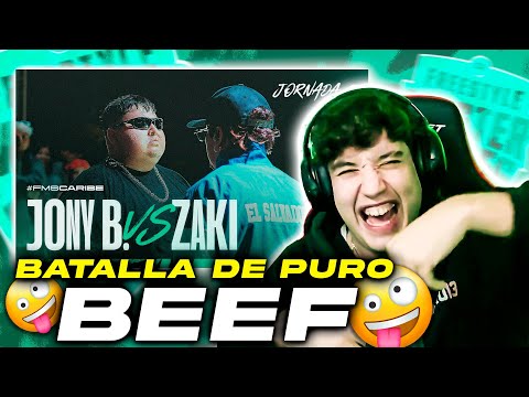 ¡PURO BEEF A LA VIEJA USANZA! MADRES, HERMANAS, FÍSICOS... JONY B. VS ZAKI #FMSCARIBE J2