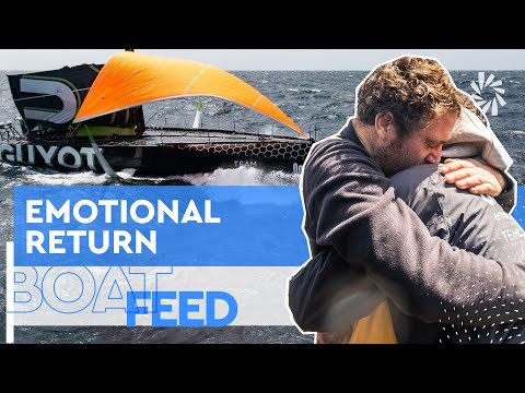 GUYOT environnement - Team Europe Return To Shores After Dismast! | BoatFeed | The Ocean Race