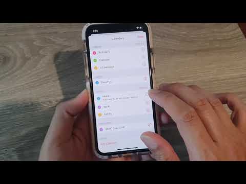 iPhone 11: How to Change a someone's Access to a Shared Calendar