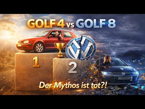 Golf 4 vs. Golf 8: The sad downfall of a German legend