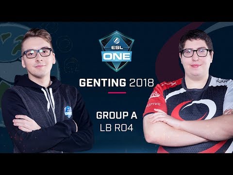 Dota2 - Planet Dog vs. compLexity - Group A LB - Game 1 - ESL One Genting 2018