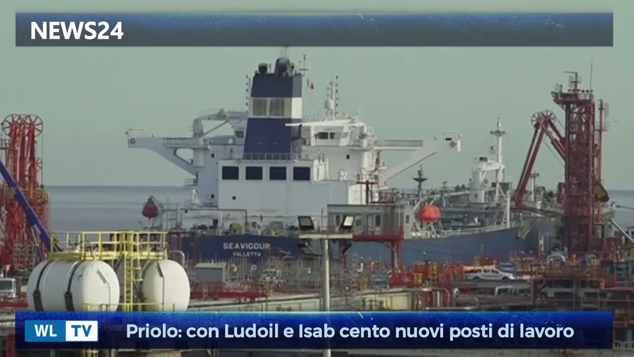 Priolo con Ludoil e Isab cento nuovi posti di lavoro