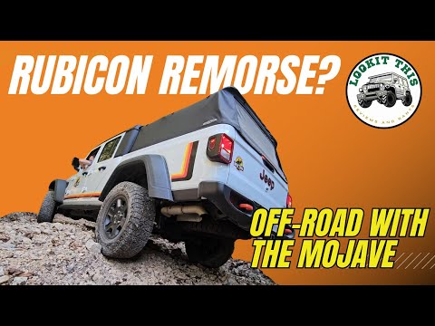 RUBICON REMORSE? Finally off-roading our Jeep Gladiator Mojave!