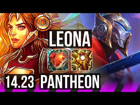 LEONA & Caitlyn vs PANTHEON & Vel'Koz (SUP) | KR Challenger | 14.23