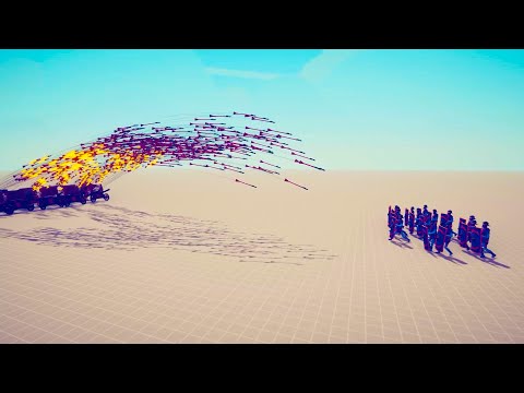 12x Hwacha (Arrow weapon) vs Powerful groups experiment | Totally Accurate Battle Simulator TABS