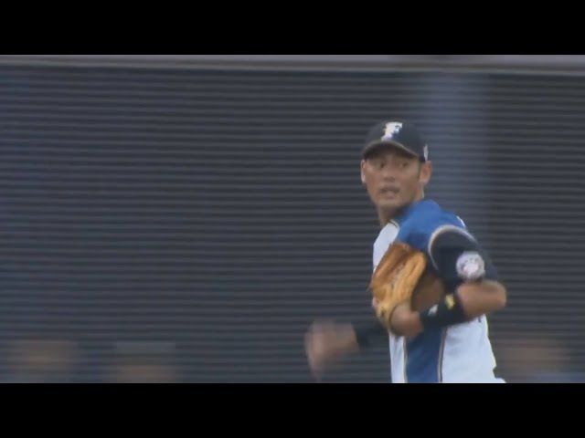 【ファーム】守備の名手!! ファイターズ・飯山 ベテランの技でナイスフォロー!! 2017/7/18 F-DB(ファーム)