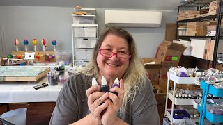 3 Color Live! Using Violet, Gray, and Copper! Claramarble time
