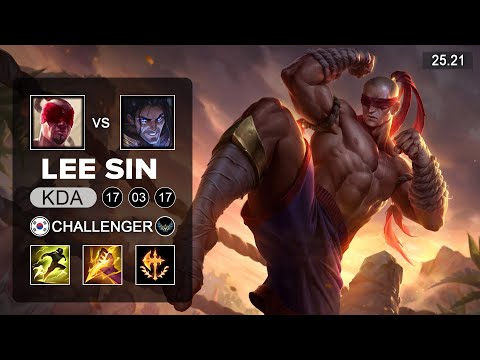 Lee Sin vs Sylas Jungle - KR Challenger - Patch 25.21 Season 15