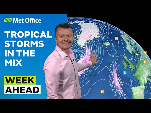 Week Ahead 28/08/23 – More uncertainty in the details  - Met Office UK Weather
