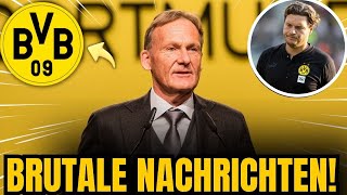 REIN RAUS! BRUTALE NACHRICHTEN! Niemand hat damit gerechnet! BORUSSIA-NEWS HEUTE!