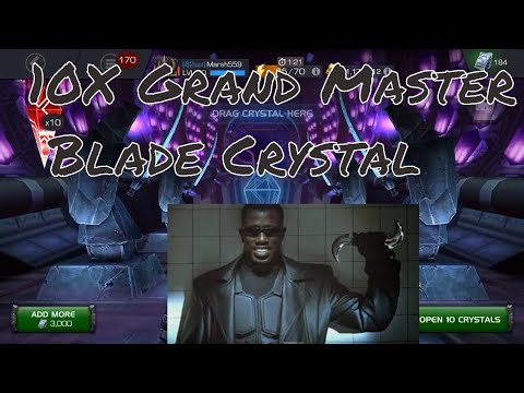 10X Blade Grand Master Crystal Opening!