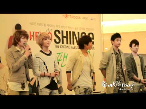 101024 Onew SHINee @ Seoul Yeongdeungpo Hello Fansign