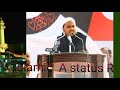 The roaring speech of Abbas Siddiqui Vaijan make youtube whatsapps