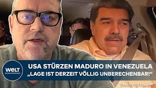 VENEZUELA: Pulverfass! USA stürzen Maduro! US-Spezialkräfte nehmen Staatschef fest