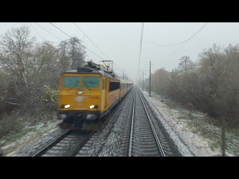 Vlakem z Ostravy do Velkého Oseku (Time Lapse)