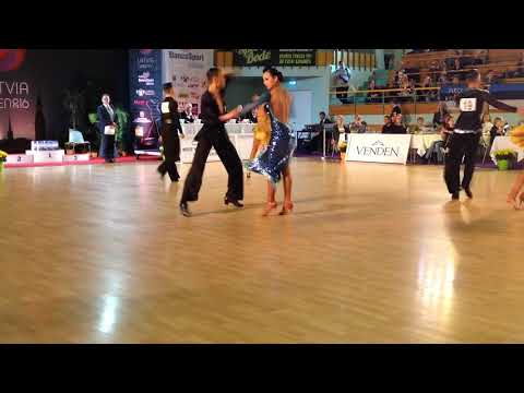 Ilya Yudovin - Dariia Marinesku, BLR,1/4,Cha-cha