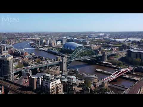 Newcastle Tyne Bridge   HD 1080p
