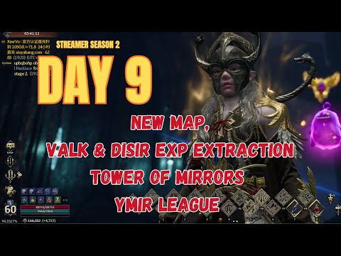 Legend of Ymir – Season 2 Day 9 | New Map, Valk & Disir EXP Extraction + Tower of Mirrors