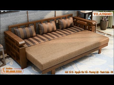 Sofa Giường Gỗ Đẹp - G901 Giá Rẻ Tại Hà Nội | VILAHOME