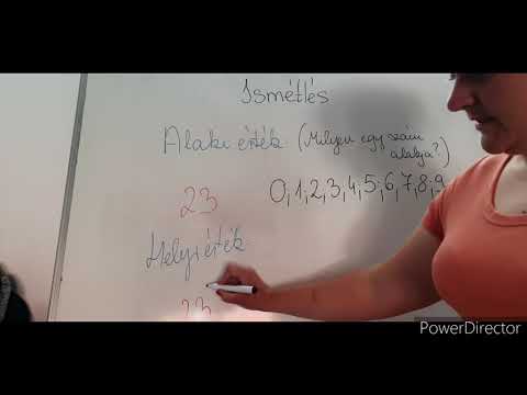 #KaranténMatek20 - Ismétlés, Helyi érték, alaki érték, valódi érték