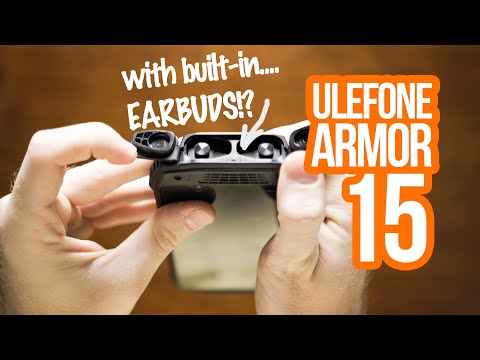 Ulefone Armor 15: The Rugged Phone With Built-In ... Earbuds?!