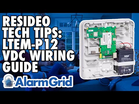 Resideo LTEM-P Series:   Tech Tip 13 12 VDC Wiring Guide