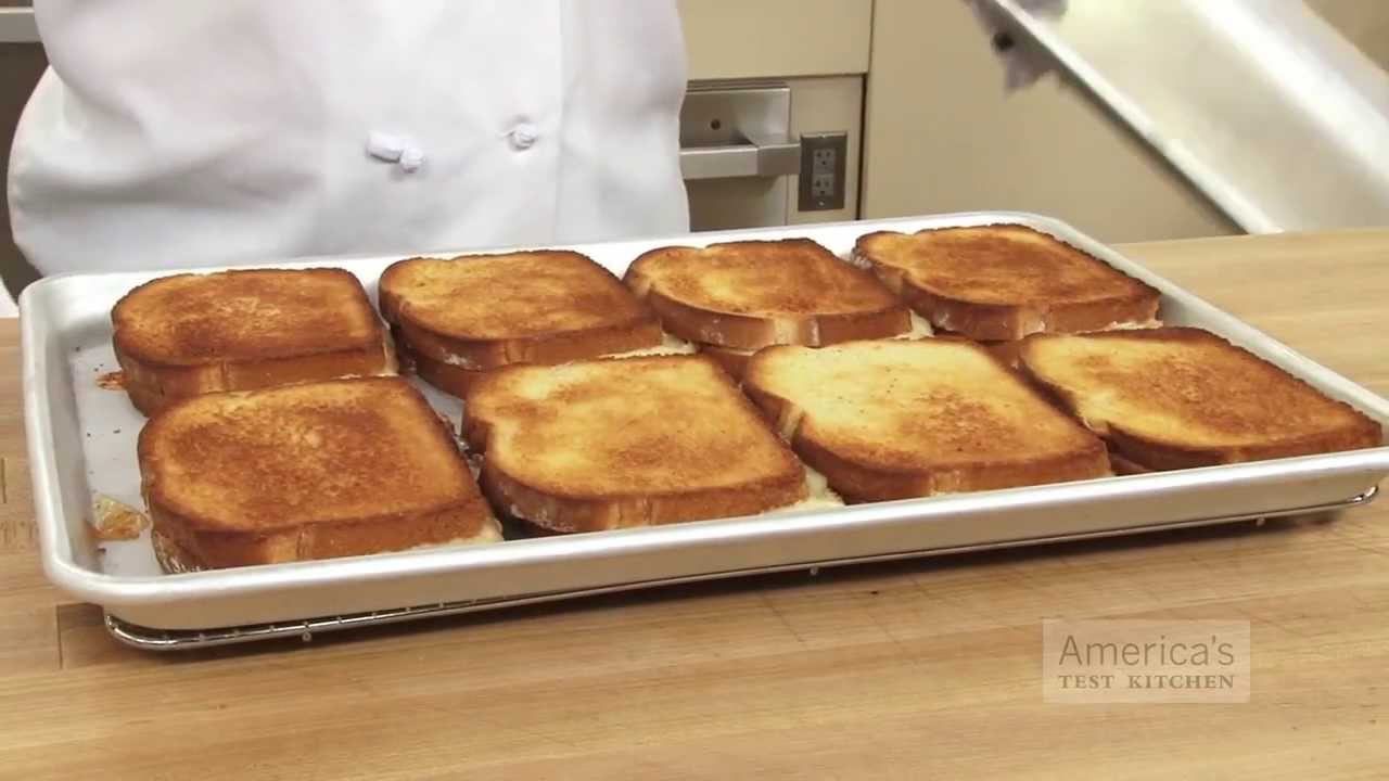 Super Quick Video Tips: How to Make 8 Grilled Cheese Sandwiches at Once