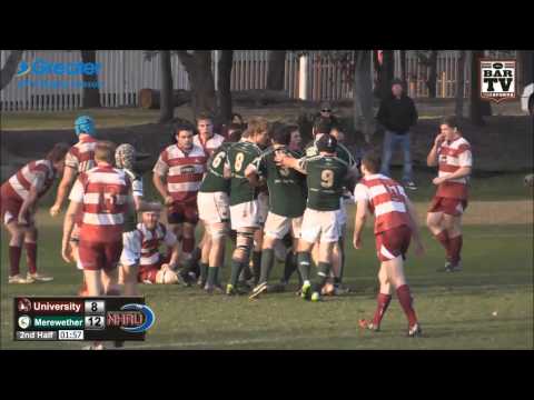2015 NHRU Round 11 Premier 1 Highlights - University v Merewether Carlton