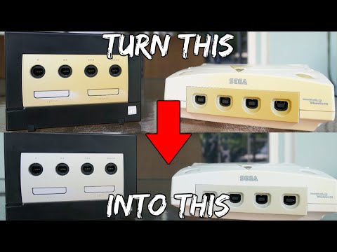Nintendo Gamecube & Sega Dreamcast Restoration (How To Remove Yellowing From Video Games & Sneakers)
