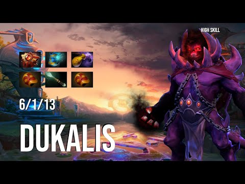 Dota 2 Pro Gameplay   Dukalis   Shadow Demon   6 1 13   High Skill Dota 2 / Support Cloud 9