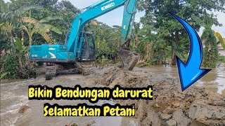 Download lagu BIKIN BENDUNGAN DARURAT❗️SELAMATKAN PETANI YANG MAU PANEN❗️#kdm  mp3