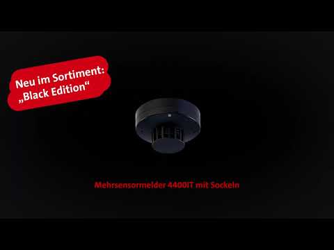 Echt heiß: Unser Mehrsensormelder 4400IT mit Sockeln in der „Black Edition“