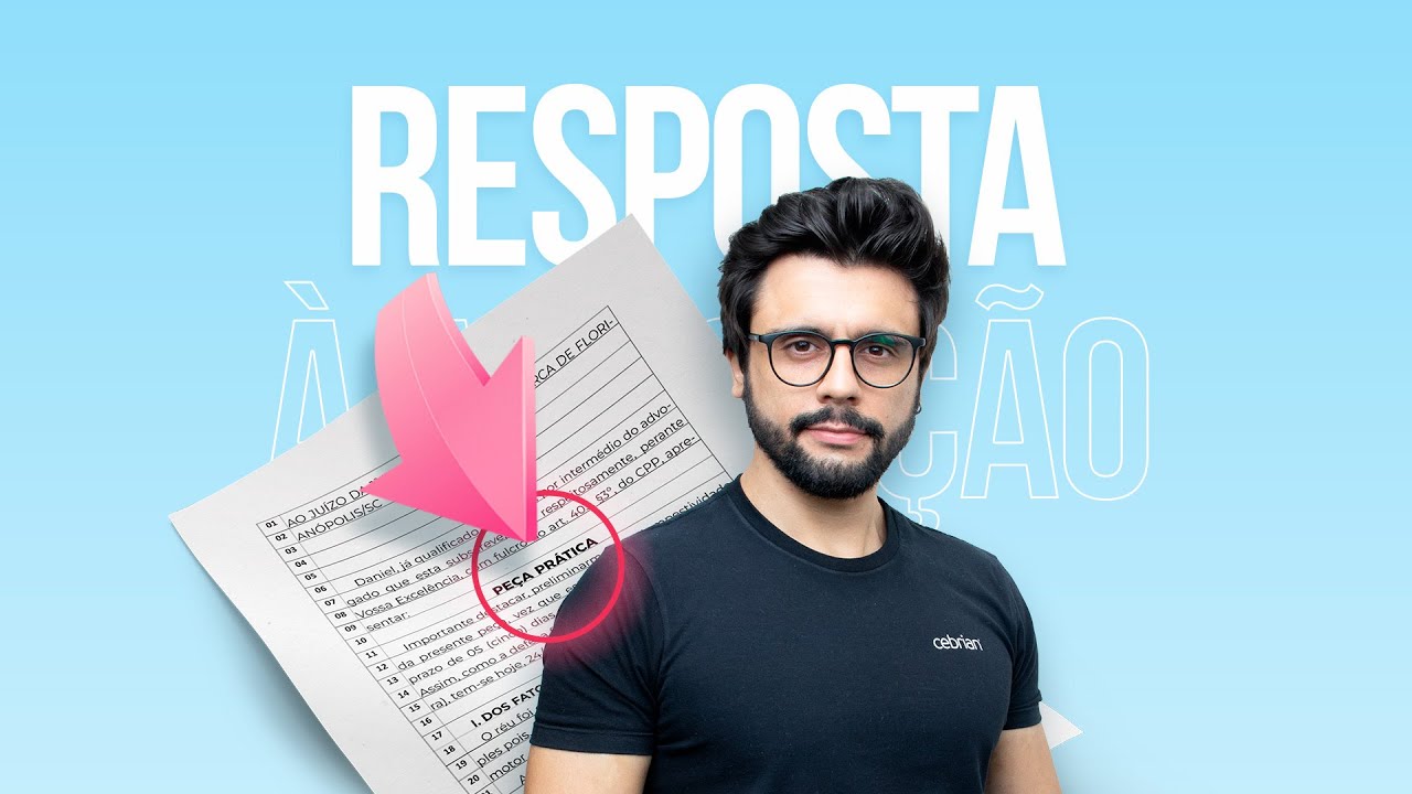 Resposta à acusação (2ª Fase OAB) | Como identificar e redigir a peça