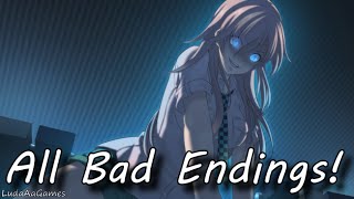 Sound of Drop - fall into poison - All 27 Bad Endings [Compilation] (Let's Play/Playthrough)