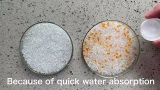 How to tell if silica gel desiccant is working?