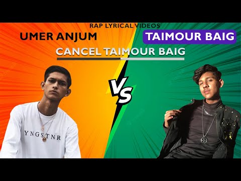 Cancel Taimour Baig - Taimour Baig  | Umer Anjum vs Taimour Baig |  English Subtitles