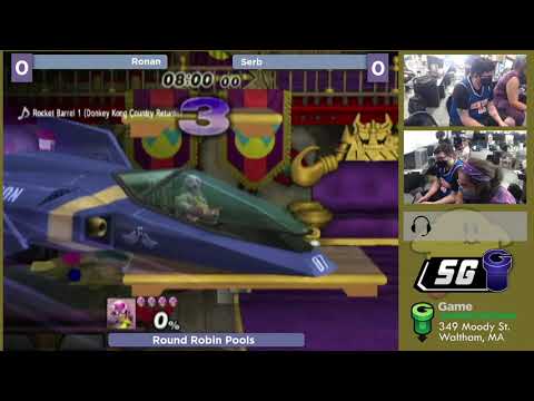 swimin on LAN Pools - Ronan (Marth, C. Falcon, Bowser) vs Serb (Ice Climbers)