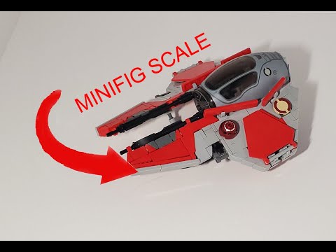 Custom LEGO Jedi Interceptor - ETA-2 Class (Brickvault) REVIEW