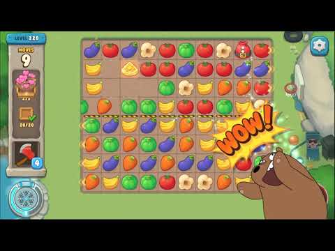 We Bare Bears match3 repairs level 220