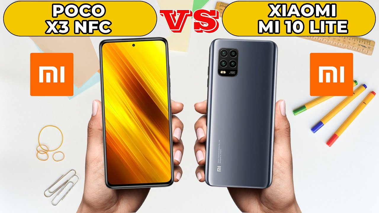 Poco X3 NFC vs Xiaomi Mi 10 Lite | Full comparison - Which one is better?
