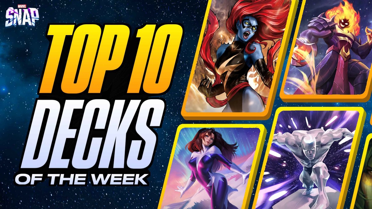 TOP 10 BEST DECKS IN MARVEL SNAP | Weekly Marvel Snap Meta Report #177